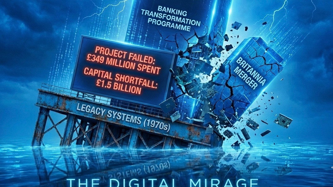 Digital Hubris and the £349 Million Mirage — The Collapse of the Co-operative Bank’s IT Transformation